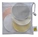Organic Bamboo Nursing Pads (10 Pack) for Night Protection with Laundry Bag by Baby Zelis - Ultra Soft, Reusable, Heavy Leak-Proof, Washable 4 Layer Breast Pads.