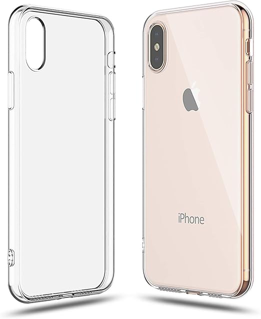 Amazon Com Shamo S Case For Iphone Xs Max Clear Transparent Cover Tpu Shock Absorption Rubber Gel Soft