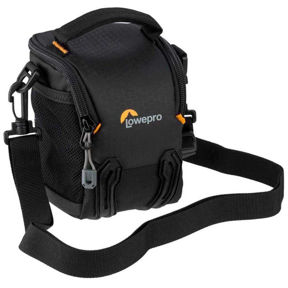 Lowepro Adventura Sh 115 III, Camera Shoulder Bag with Adjustable/Removable Shoulder Strap, Camera Backpack for Mirrorless, Compatible with Sony Alpha 6000 Series, Black