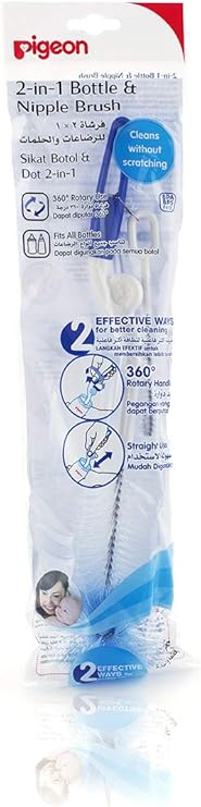 pigeon bottle and nipple cleaning brush