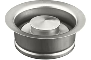 KOHLER K-11352-BS Disposal Flange, One Size, Brushed Stainless