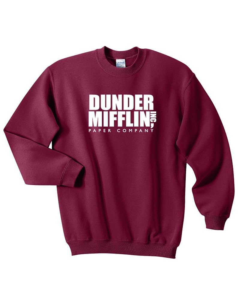 pink dunder mifflin sweatshirt