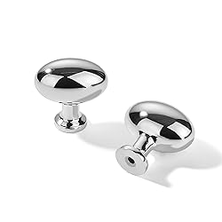 khtumeware 10 Pack 1-3/8 inch(35mm) Polished Chrome