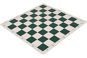 Regulation Silicone Tournament Chess Board - 2.25" Squares by US Chess Federation