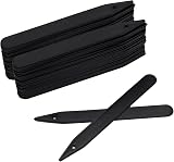 Kinglake 100Pcs Black Plant Labels Garden Markers 12x1.3cm Indoor Outdoor