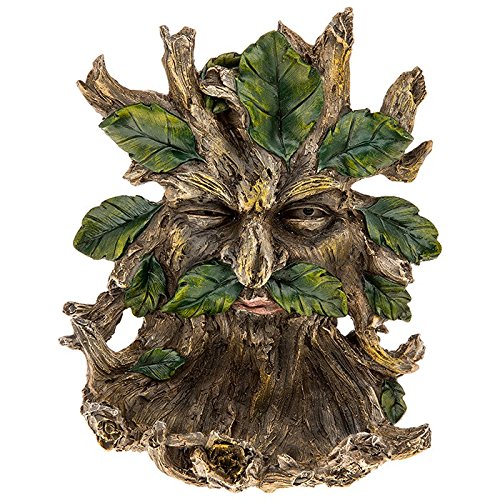 SC Gifts GORGEOUS GREENMAN BIRD FEEDER DECORATIVE GARDEN NEW & BOXED