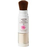 Hawaiian Tropic Mineral Powder Sunscreen Brush SPF 30, 0.15 Oz | Mineral sunscreen for face, Translucent matte finish, Travel size, Use under or over makeup, Non-comedogenic