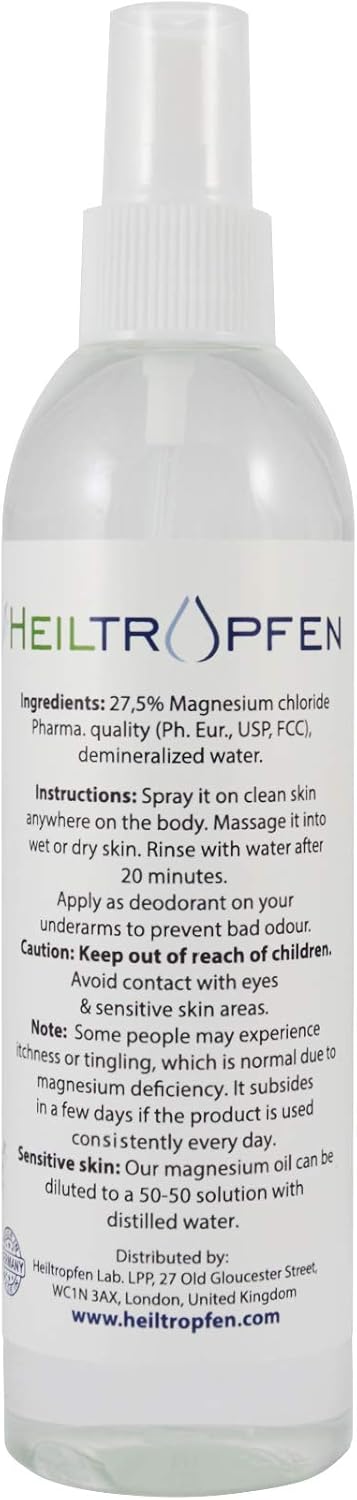 2X Magnesium Oil Spray, 237 ml (Pack of 2) - Image 3
