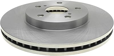 Rotor de freno de disco delantero sin recubrimiento ACDelco Advantage