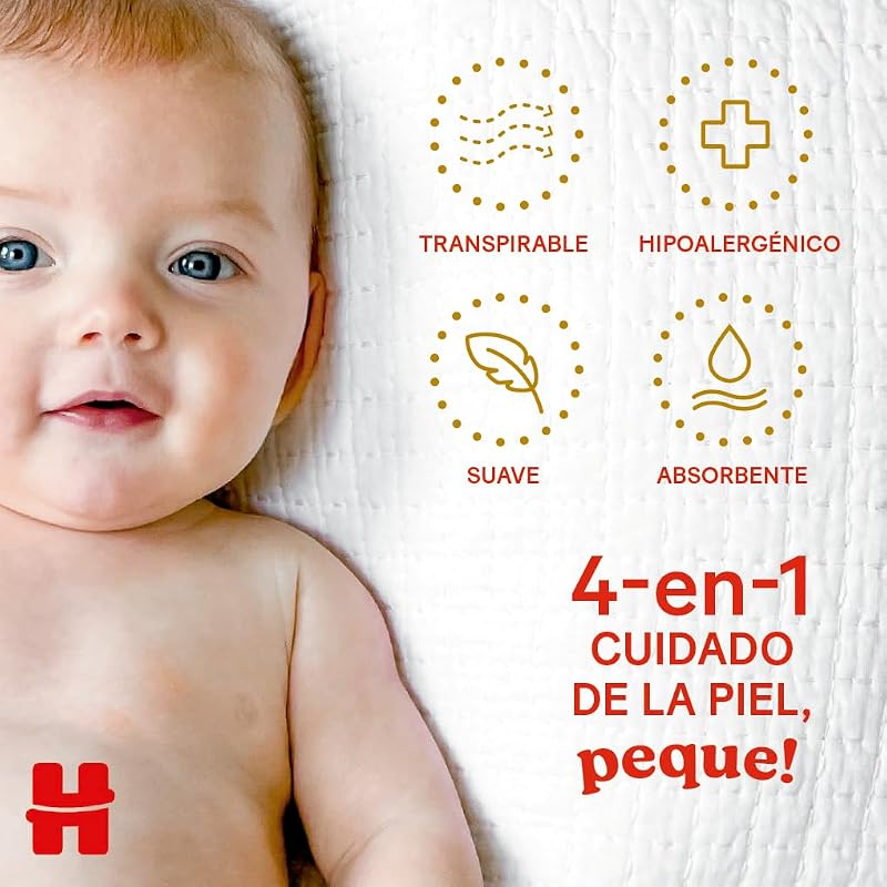 Extra Care Pañales para Recién Nacido con diseños Disney Talla 1 (2-5 kg)160 pañales, con almohadillas suaves y 2 zonas absorbentes