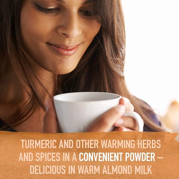 GARDEN OF LIFE ORGANICS GOLDEN MILK RECOVERY & NOURISHMENT POWDER – 44MG TURMERIC CURCUMIN (95% CURCUMINOIDS), ASHWAGANDHA – ORGANIC NON-GMO VEGAN & GLUTEN FREE HERBAL SUPPLEMENTS, 30 SERVINGS