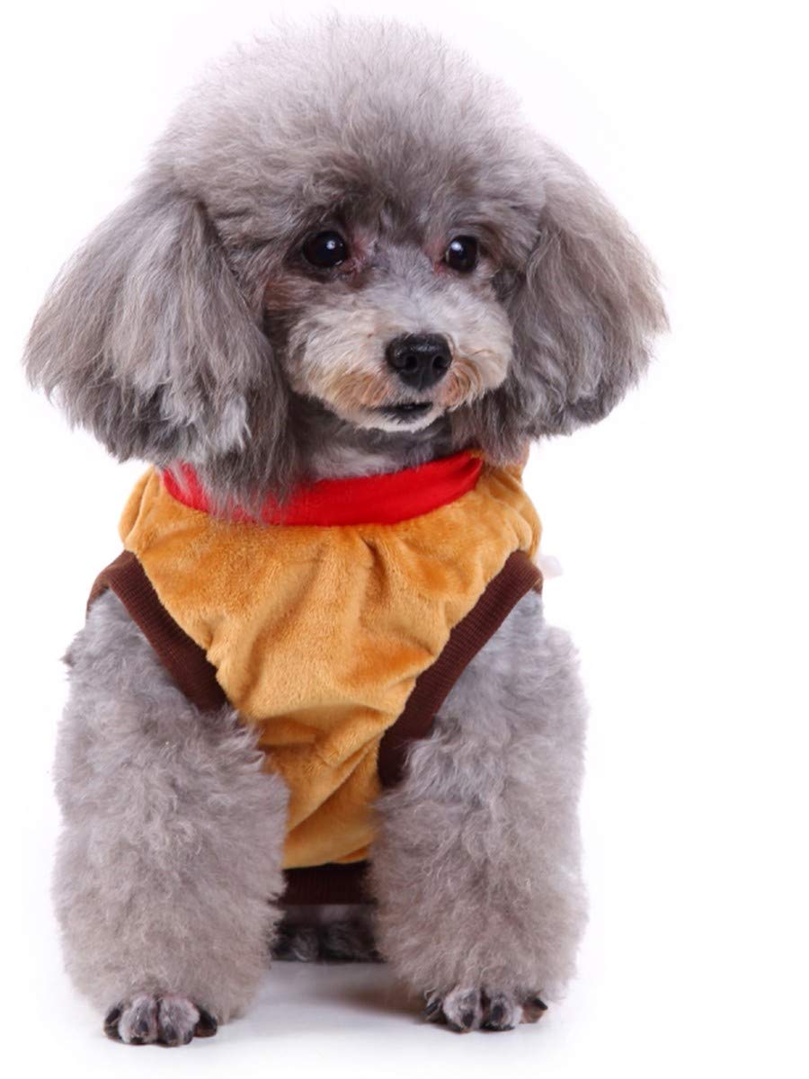 Hunde BesserBay Hundepullover Weihnachten Hundemantel Katzen Kleidung