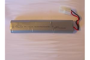 Double Eagle New Airsoft Rechargeable Battery Nickel Cadium Battery Ni-Cd 6AA500mAh 7.2V Optimum For M83,M85,D91, D90 Battery