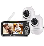 iFamily Split Screen Baby Monitor, Large Display