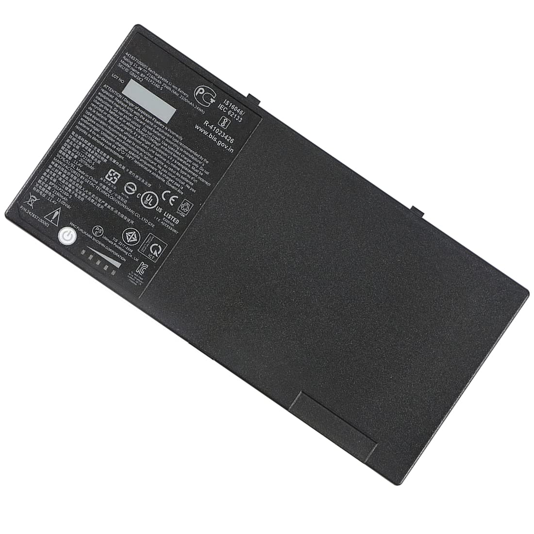 XITAIAN 11.4V 25Wh 2160mAh BP3S1P2160 BP3S1P2160-S 441857100001 3ICP6/51/61 Replacement Battery for Getac F110