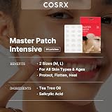 COSRX Master Pimple Patch Intensive 36 Patches 2 Sizes Tea Tree Oil view 2