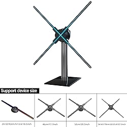hologram 3D Fan Stand and Multi-Function