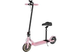 SIGRAVY Electric Scooter, Folding E Scooterfor Adults with Seat Option, 500W/350W Motor, 8.5"/10" Tires, Dual Suspension & Brakes, 16–22 MPH & 19–22 Miles Long Range, App Control Commuter Escooter