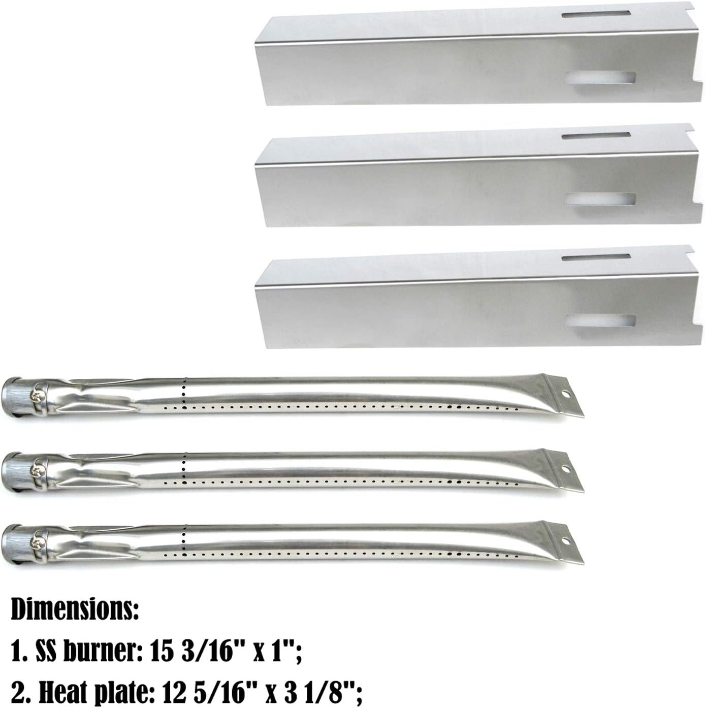 Replacement Gas Grill Brinkmann 8101575W Gas Grill Parts Kit,Burner