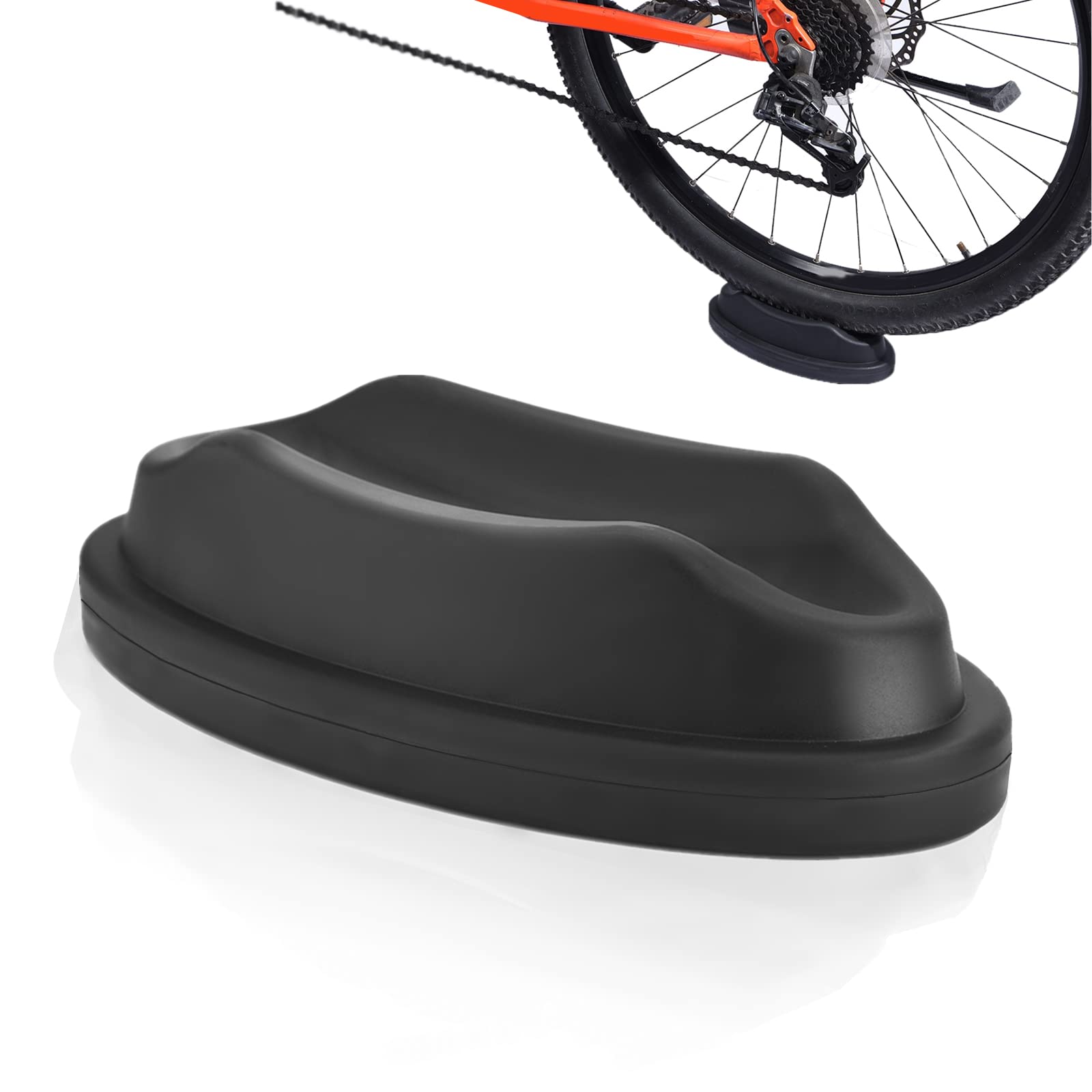 VBESTLIFE Riser Block, Black, Aluminium Alloy for Indoor Training, Fits Most Sizes