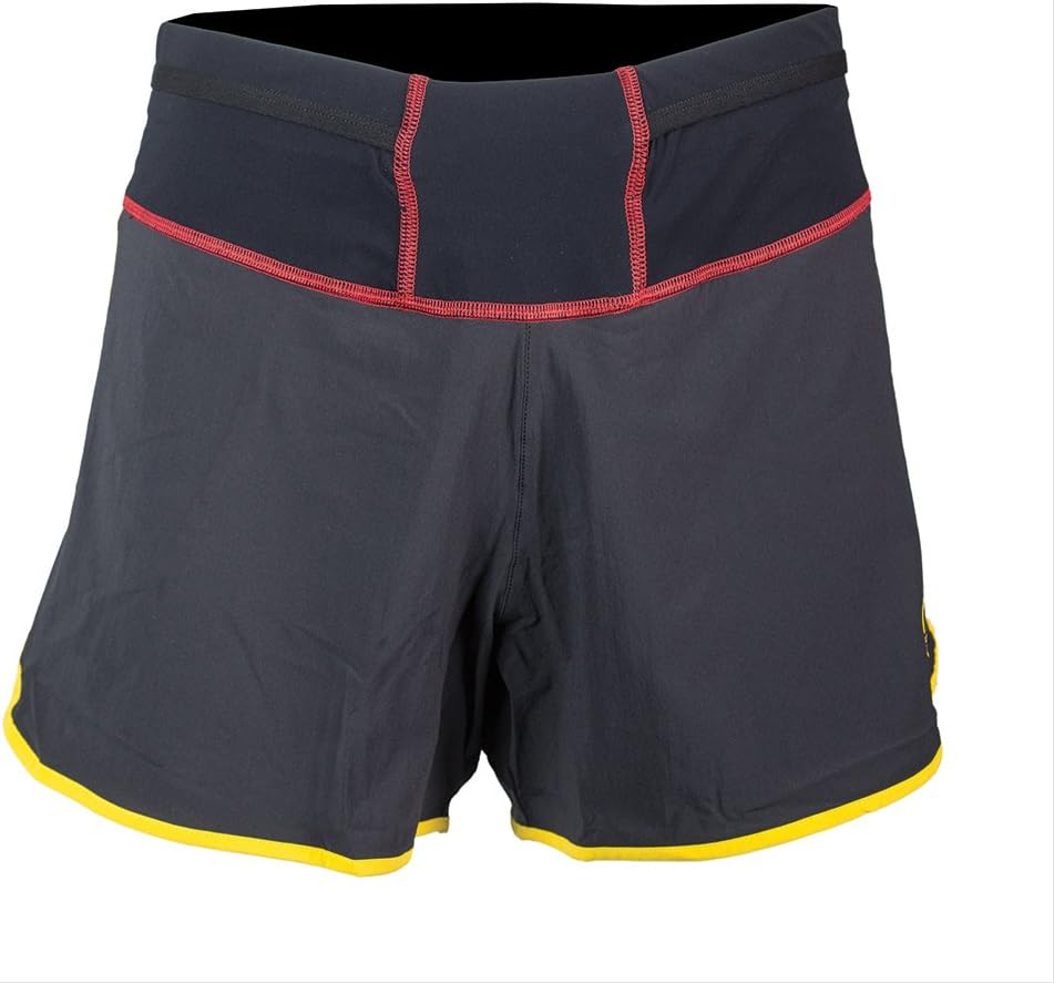 La Sportiva Men's Rush Running Short - Trail Running Shorts for Men 4 inch