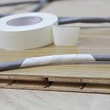 Faithfull PVC Electrical Tape 19mm x 20m White BS3924 Flame Retardant view 4
