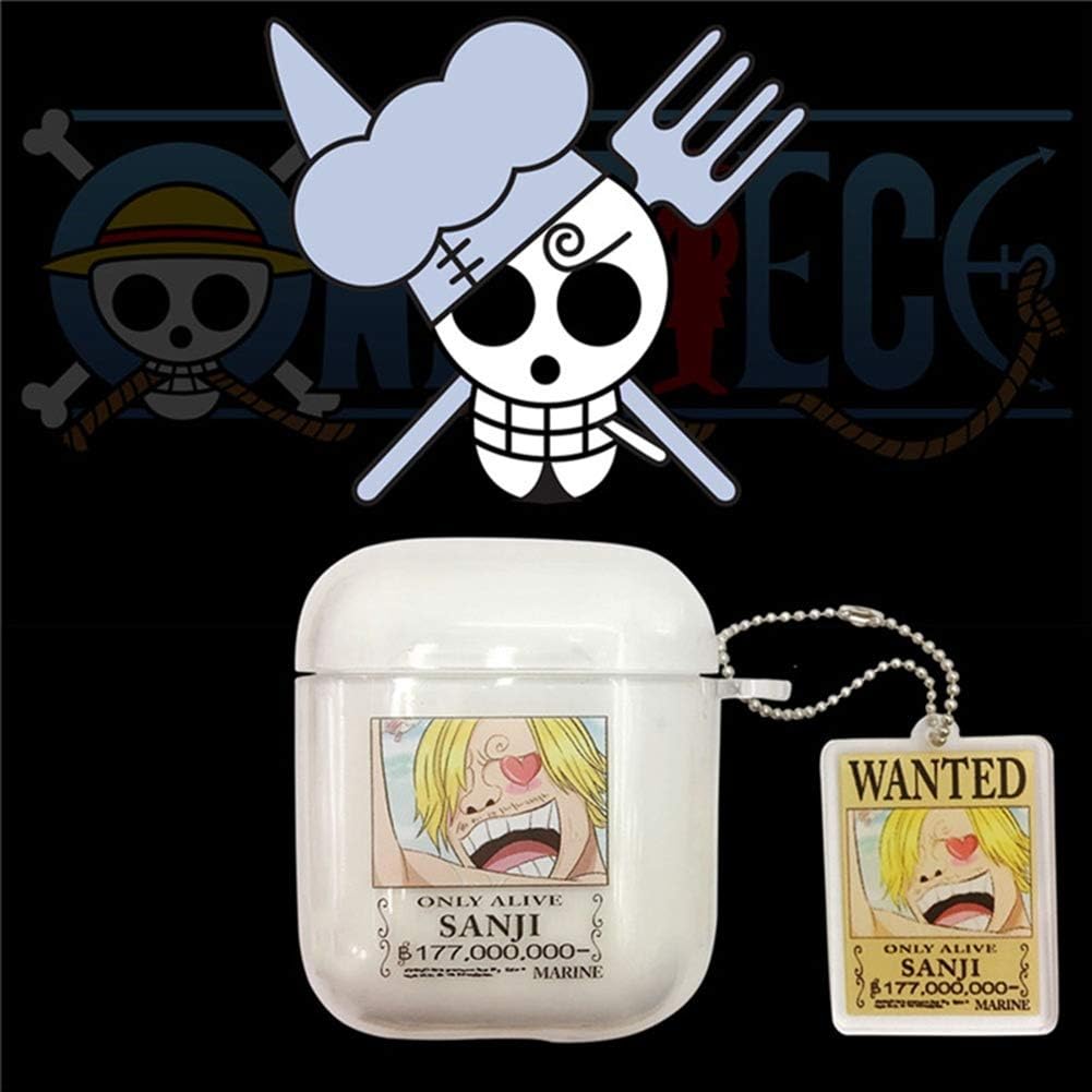 Altcompluser Anime One Piece Wanted Airpods Case Amazon Co Uk Electronics
