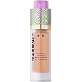 tarte Babassu Foundcealer Dewy Foundation Broad Spectrum SPF 20 Sunscreen – Foundation & Concealer in 1 with SPF, Vegan Skincare Makeup with Radiant Buildable Medium Coverage, Cruelty Free