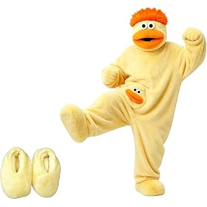 Big Mouth Monster Plush Onesie Kid 𝙃𝙖𝙡𝙡𝙤𝙬𝙚𝙚𝙣 𝘾𝙤𝙨𝙥𝙡𝙖𝙮 | Kids Goofy Big Mouth Monster Plush Onesie With Matchin