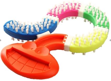 Cepillo de dientes de bebé para dentición, masticable, sin BPA ni silicona; de