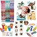 Another Dream Disney Moana Party Favor Pack Supplies Themed Pack Includes Pencils, Stickers, Stampers, Tattoos, and Keychains