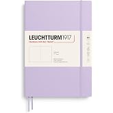 LEUCHTTURM1917 - Notebook Softcover Composition B5-123 Numbered Pages for Writing and Journaling (Plain, Lilac)
