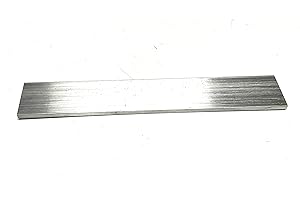 ACDC WIRE AND SUPPLY AC/DC Wire and Supply (1) 1/4" X 2" Aluminum 6061 Flat BAR 24" Long T6511 Extruded Mill Stock