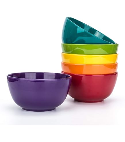 Fresco 8-Pack 28 Oz Plastic Stackable Bowls – Grey, Dishwasher Safe, For Cereal Or Ice Cream 6 thumbnail image