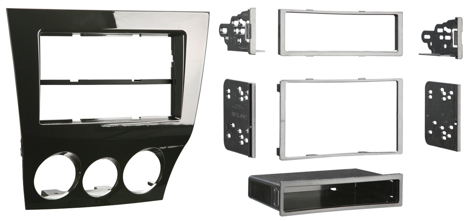 Metra 99-7515HG Mazda RX-8 2009-Up Installation Dash Kit for Single or Double DIN/ISO Radios