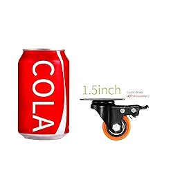 JULANG Light Duty Swivel and Brake Caster 1.5 inch