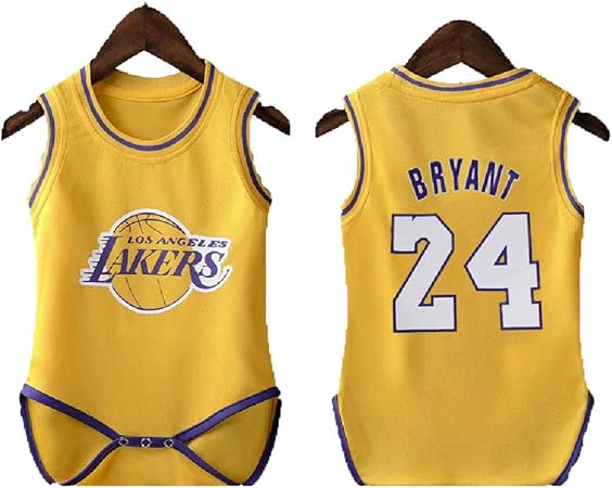 Hgyb Baby Boys And Girls Basketball Suits Lakers 24 23 Mesh Breathable Basketball Uniforms Gifts For Future Fans Kobe 9 Amazon Co Uk Kitchen Home