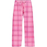 Remimi Girl Boy Plaid Pants Drawstring Summer Casual Loose Bottoms 5-14 Years