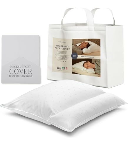 Amazon.com: FOSSFLAKES Nordic Sleep, Bed Pillow Hypoallergenic