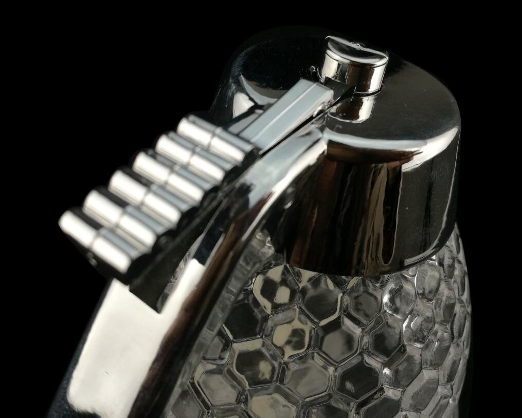 Vintage acrílico Bee Hive Jarabe dispensador de miel Pressed miel