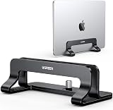 UGREEN Vertical Laptop Stand Adjustable Desktop Holder Dock Aluminum Black