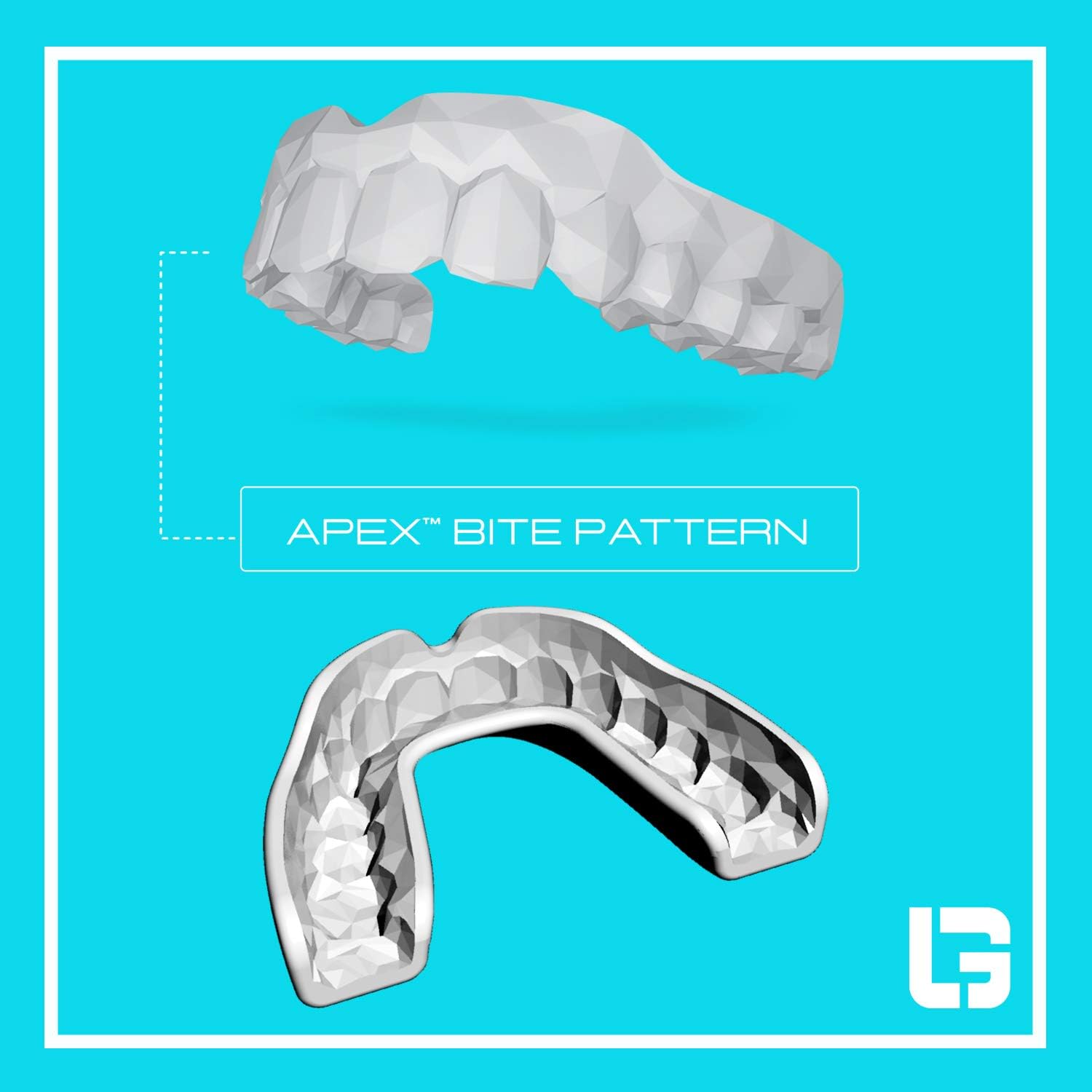 GuardLab Ultra-Thin APEX Lite Mouthguards for Sports (APEX LITE) | Adult & Youth Mouth Guard | Pre-Indented for a Precise Fit : Sports & Outdoors