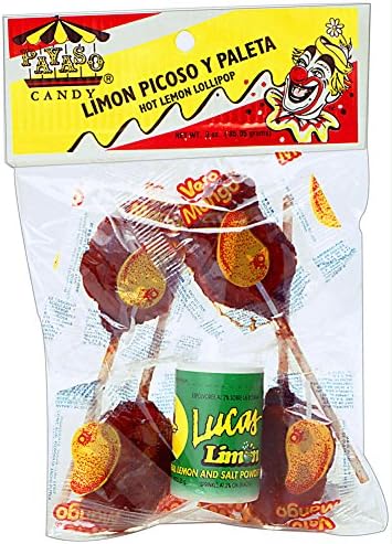 PAYASO C Limon+Paleta, 1.5 Ounce (Pack of 12)