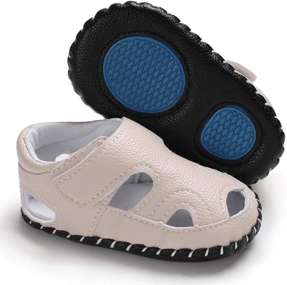 Sawimlgy Baby Boys Girls 2 Straps Summer Athletic Beach Sandals Infant Shoes Soft Sole Breathable Prewalker Newborn First Walking Crib Shoes
