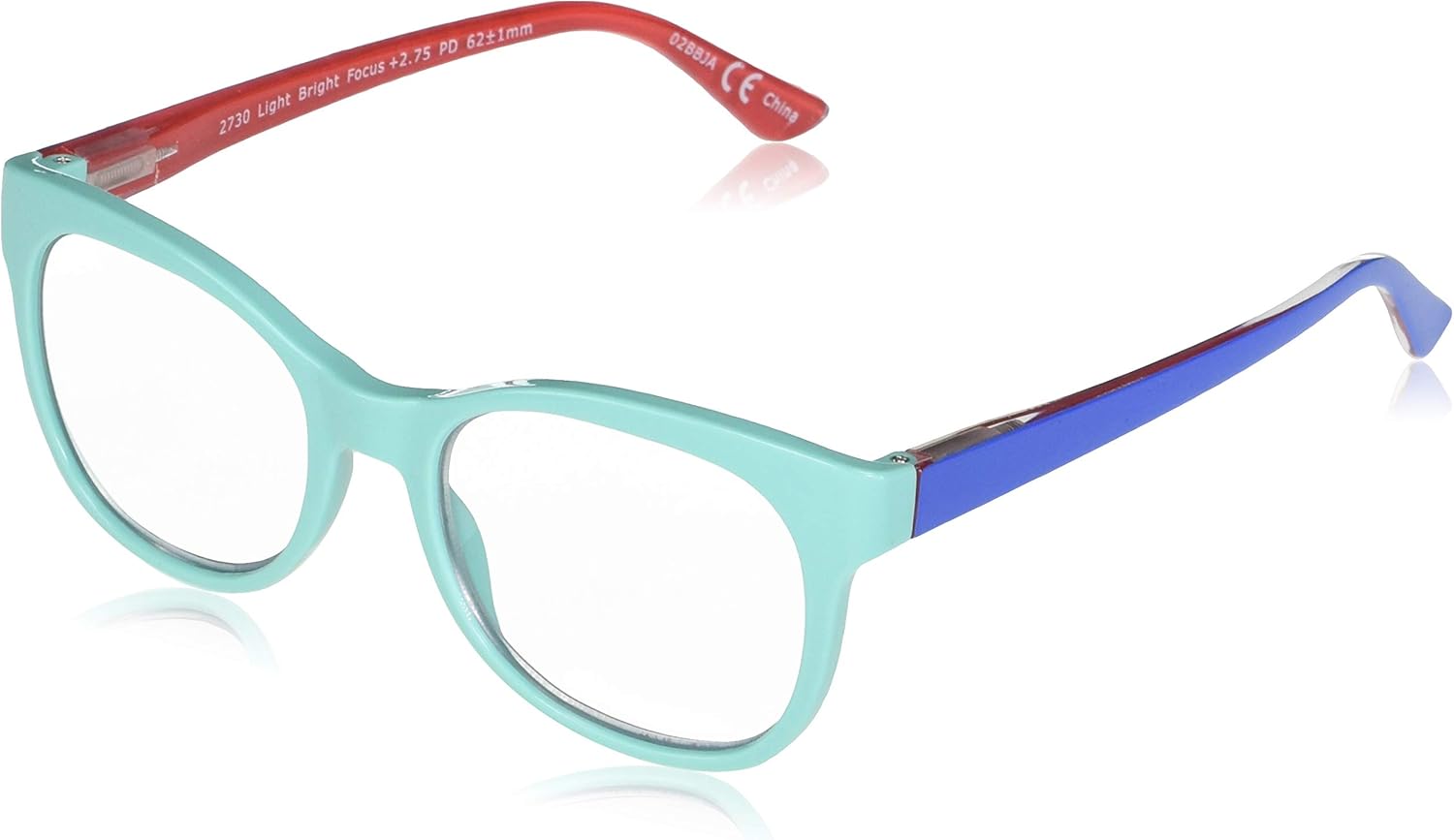 Buy Peepers by PeeperSpecs Women's Bright Cat Eye Reading Glasses, Aqua