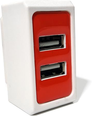 Amazon 車載 Usb充電ポート Obd 対応 2ポート 2a Led ブルー点灯 12v 24v 対応 車用 増設 携帯電話 スマートフォンアクセサリ 車 バイク