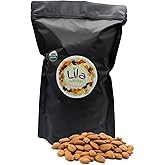 LILA BAZAAR – Organic Sweet Apricot Kernels Seeds 1LB | Raw, Non-GMO | No Added Preservatives | Excellent Quality & Fresh | R