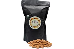 LILA BAZAAR – Organic Sweet Apricot Kernels Seeds 1LB | Raw, Non-GMO | No Added Preservatives | Excellent Quality & Fresh | R