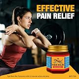 Tiger Balm Red Ointment 19g - Herbal Pain Relief for Muscles Back view 2