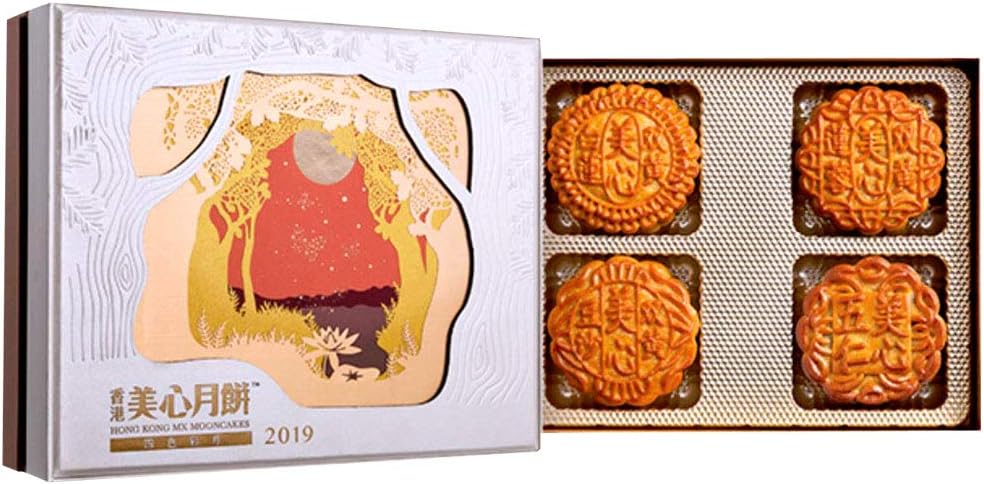 2019 香港美心月餅 Mei-xin Mooncakes (四色彩月 Assorted (4))